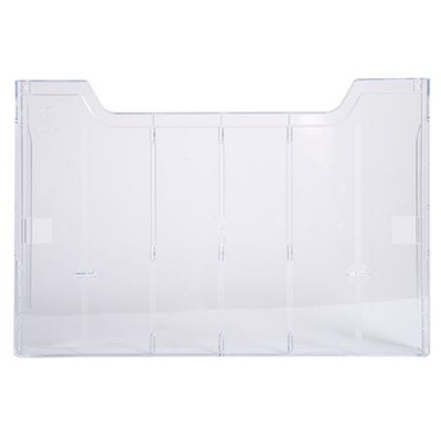 Katalógustartó elem, A4, fekvő, EXACOMPTA "Office", áttetsző, dupla