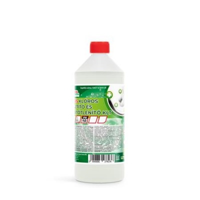 Általános tisztító- és fertőtlenítőszer, klórtartalmú, 1 l, CIVIS CLEAN