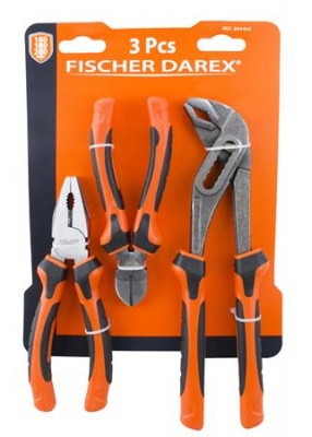 Fogó készlet, FISCHER DAREX, 3 különböző típus