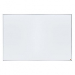 Fehértábla, mágneses, zománcozott, alumínium keret, 180x120 cm, NOBO "Essentials"