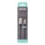 Töltőkábel, USB-A - lightning (Apple), 20W, 1,5 m, AVAX "CB314 Steel", acélszürke